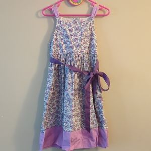 Floral Purple Kids Oshkosh dress size 6x